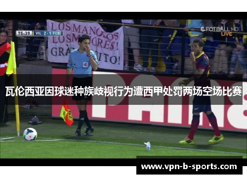 瓦伦西亚因球迷种族歧视行为遭西甲处罚两场空场比赛